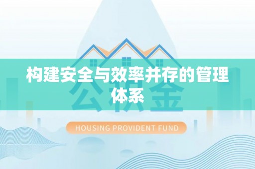 解读构建安全与效率并存的管理体系