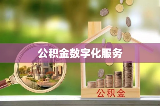 解读公积金数字化服务
