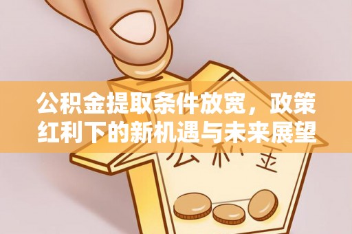 解读公积金提取条件放宽，政策红利下的新机遇与未来展望