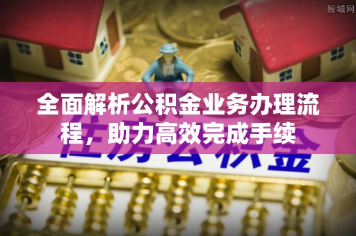 解读全面解析公积金业务办理流程，助力高效完成手续