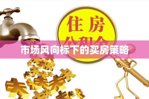 解读市场风向标下的买房策略