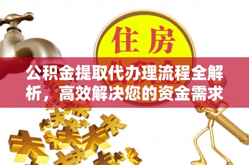 解读公积金提取代办理流程全解析，高效解决您的资金需求