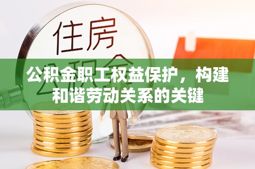 解读公积金职工权益保护，构建和谐劳动关系的关键