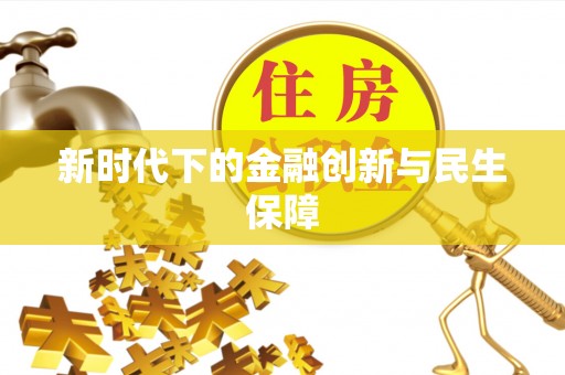 解读新时代下的金融创新与民生保障
