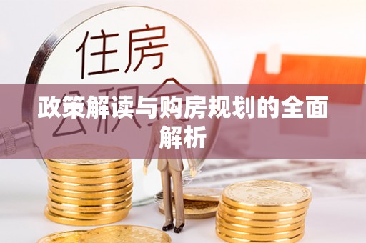 解读政策解读与购房规划的全面解析