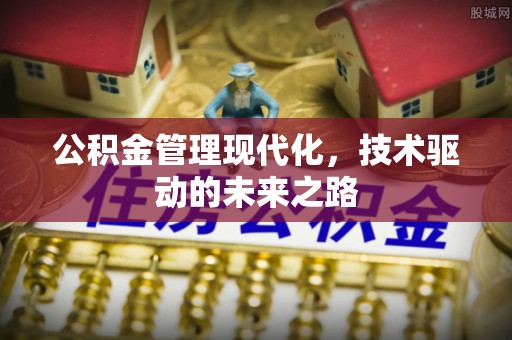 解读公积金管理现代化，技术驱动的未来之路